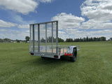 True North 60-in x 10-ft Galvanized Utility Trailer