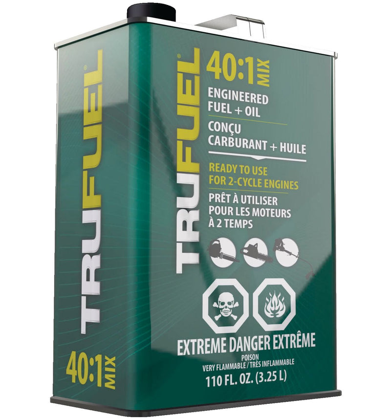 TruFuel 40:1 Pre-Mixed Fuel & Oil for 2-Cycle Engines, 3.25-L O8