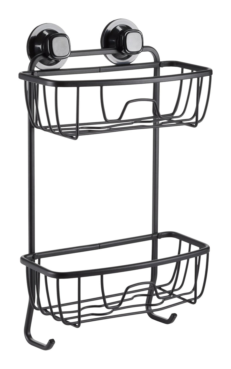 Type A 2-Tier Rustproof Aluminum Suction Basket, Assorted Mounting X7