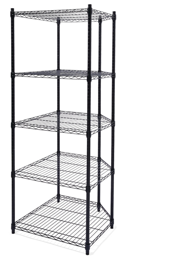 Type A 5-Tier Corner Storage Rack, No Tool Assembly J3