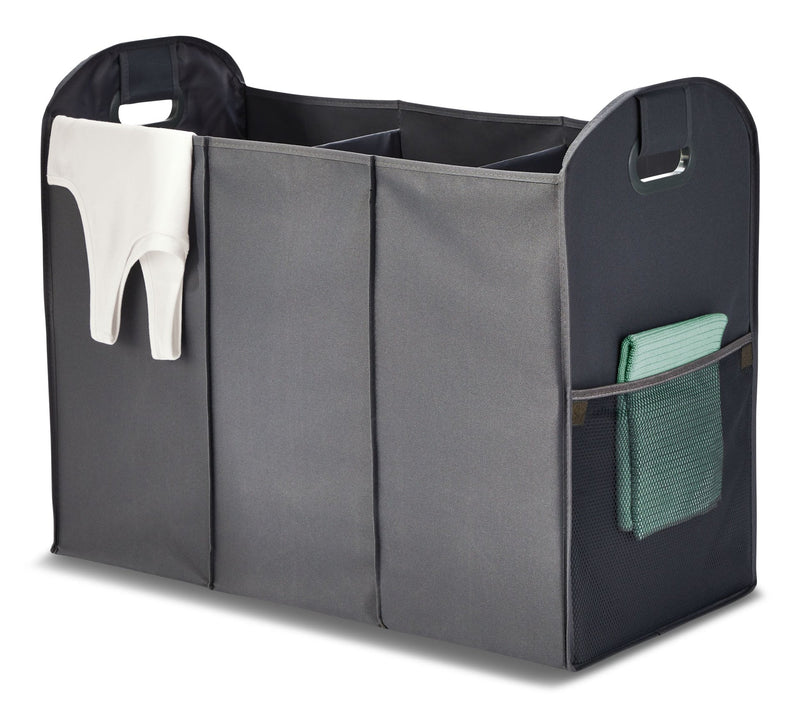 type A Ease Trio Collapsible Laundry Sorter, Grey J3