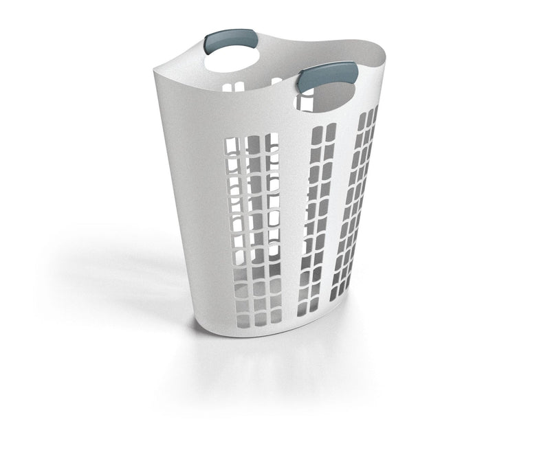 type A Flexible Laundry Hamper, White Q5