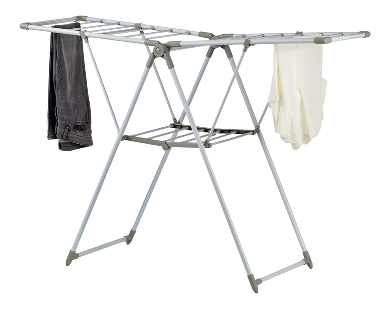 type A Gullwing Clothes Drying Rack, 53.1-in x 19.75-in x 35.5-in Q9