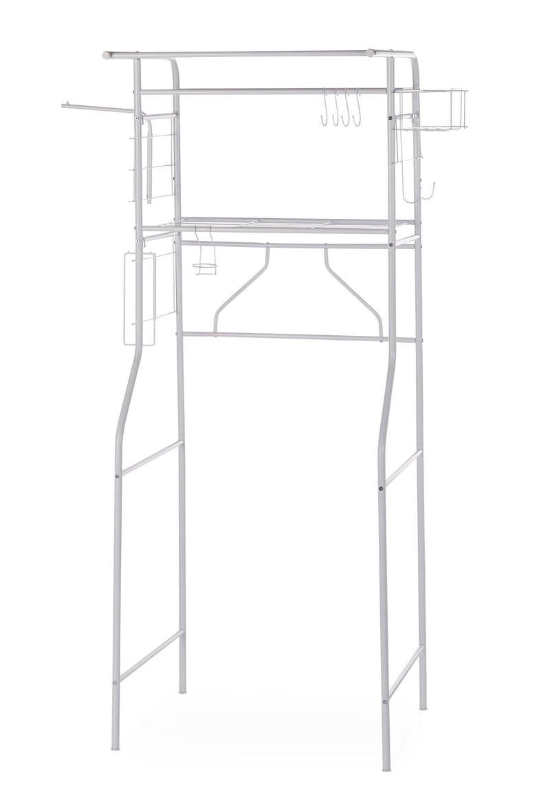 type A Linear Single-Unit Laundry Organization System, White C7