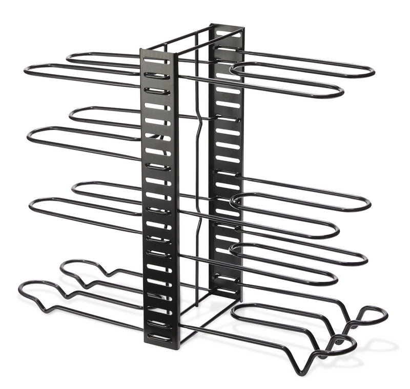 type A Perspective Adjustable Cookware Organizer, Black D2