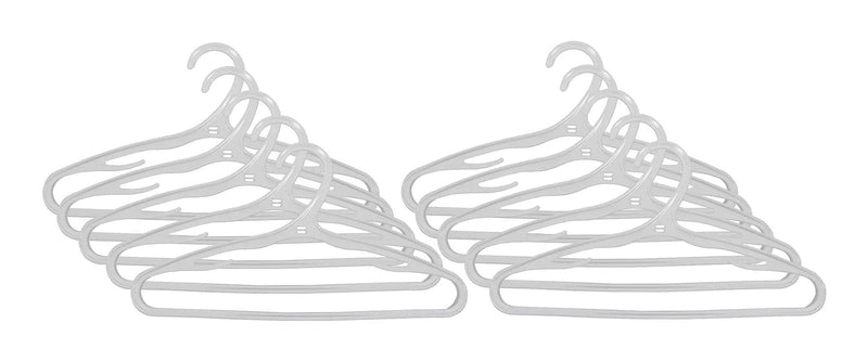 type A Plastic Slim Kids' Hangers, 10-pk W4