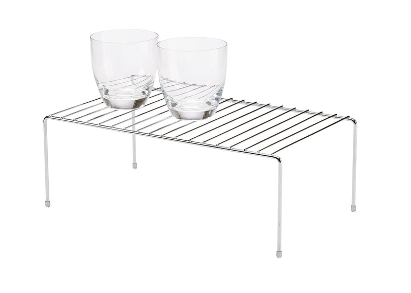 Type A Stay Storage & Organizer Shelf Rack For Kitchen Cupboard/Cabinet, Chrome T0