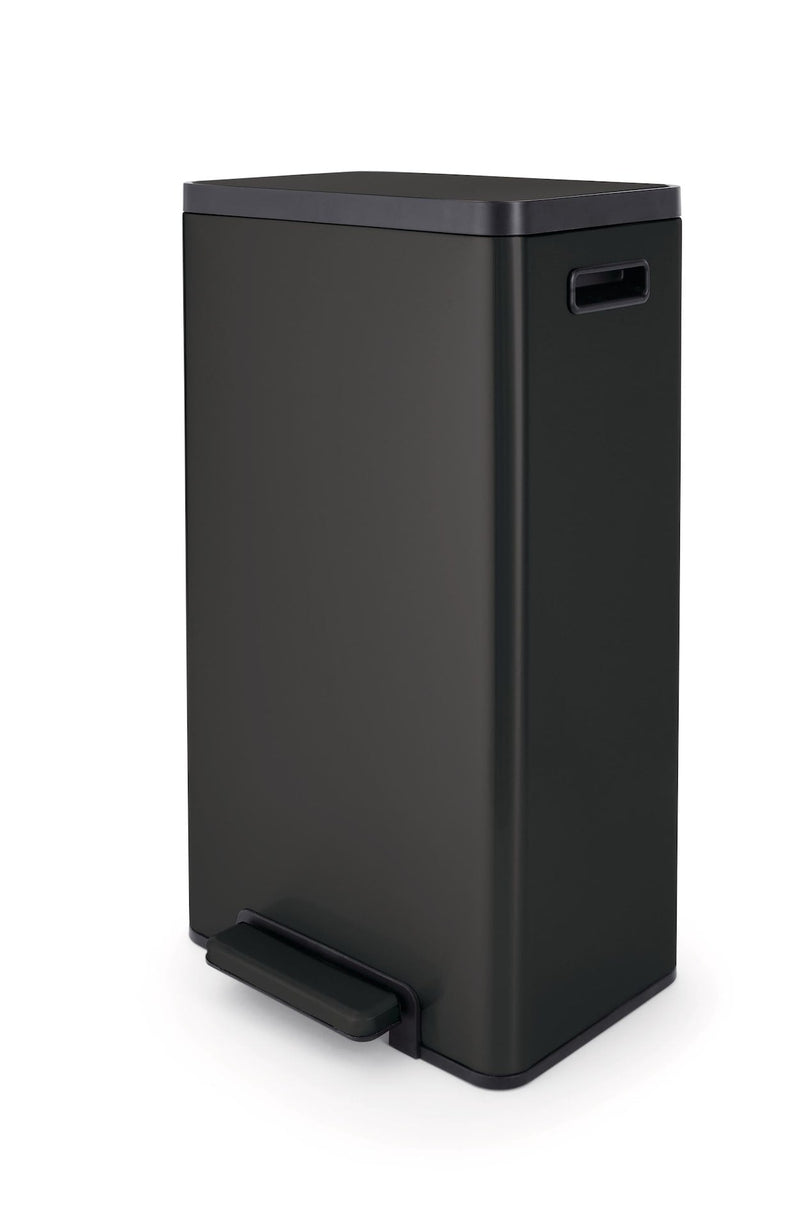type A Wide Stainless Steel Step Trash/Garbage Bin, 30-L R6