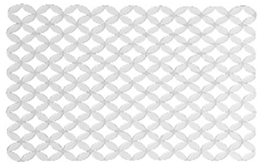 Umbra Meridian Plastic Kitchen Sink Protector Mat/Liner, Clear, 12 x 16-in R7