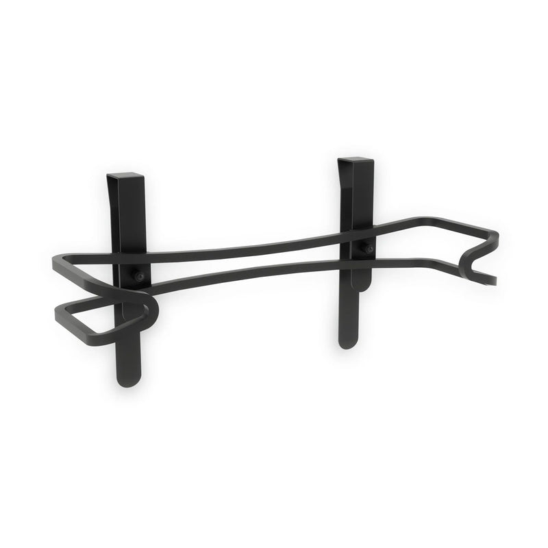 Umbra Squire Under Cabinet/Wall Mount Metal Paper Towel Holder with Mounting Hardware, Black N6