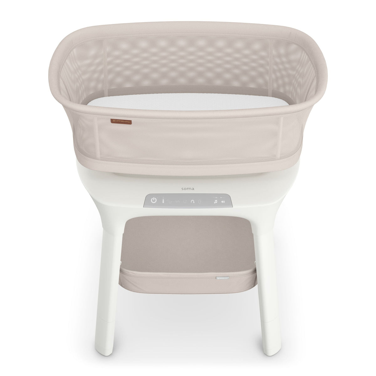 UPPAbaby Motion Smart Sleep Bassinet, Sand Melange