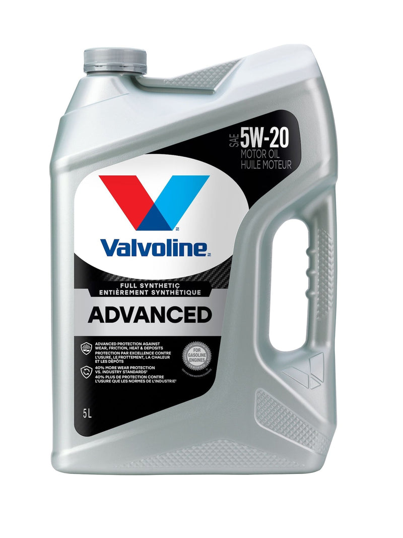 Valvoline Advanced Synthetic Motor Oil, Jugs L4