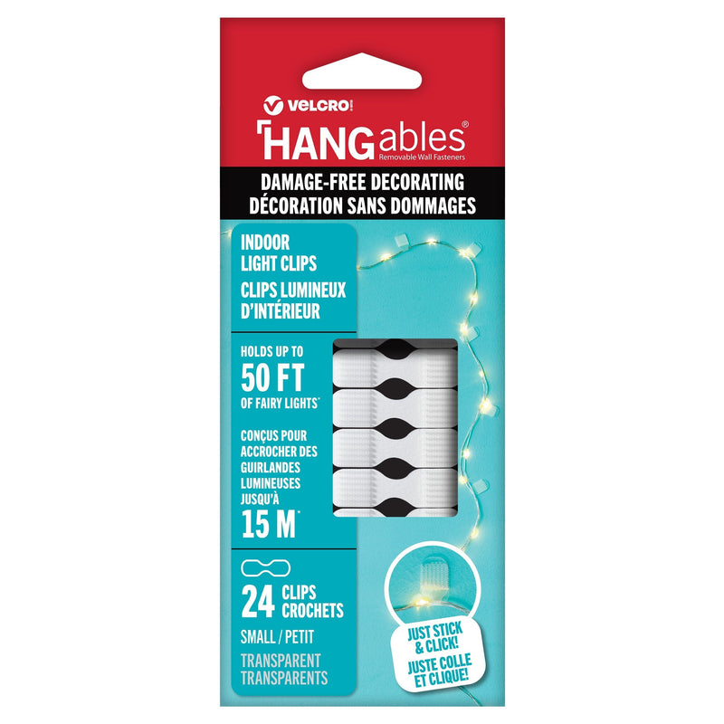Velcro Light Clips, Clear Q5
