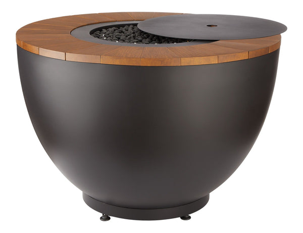 Vermont Castings Round Outdoor Gas Fire Table, 65,000 BTUs, 36-in E0