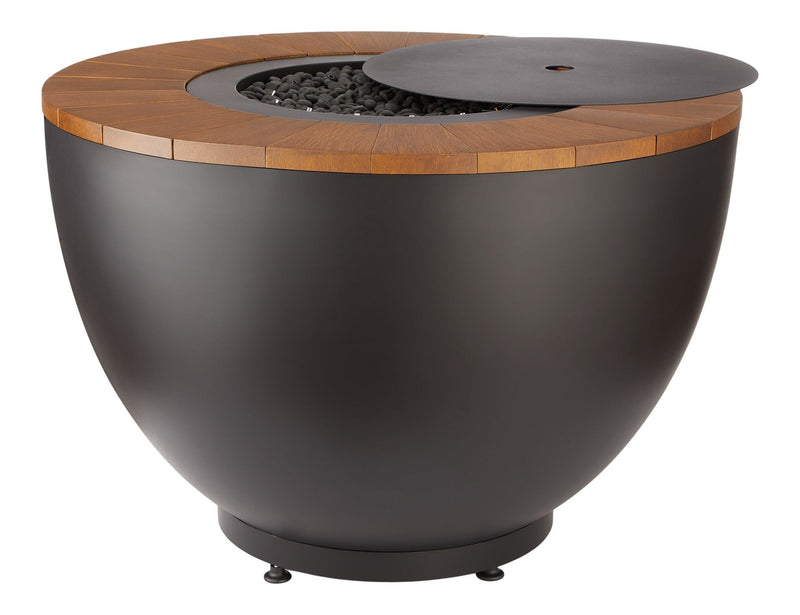 Vermont Castings Round Outdoor Gas Fire Table, 65,000 BTUs, 36-in E0