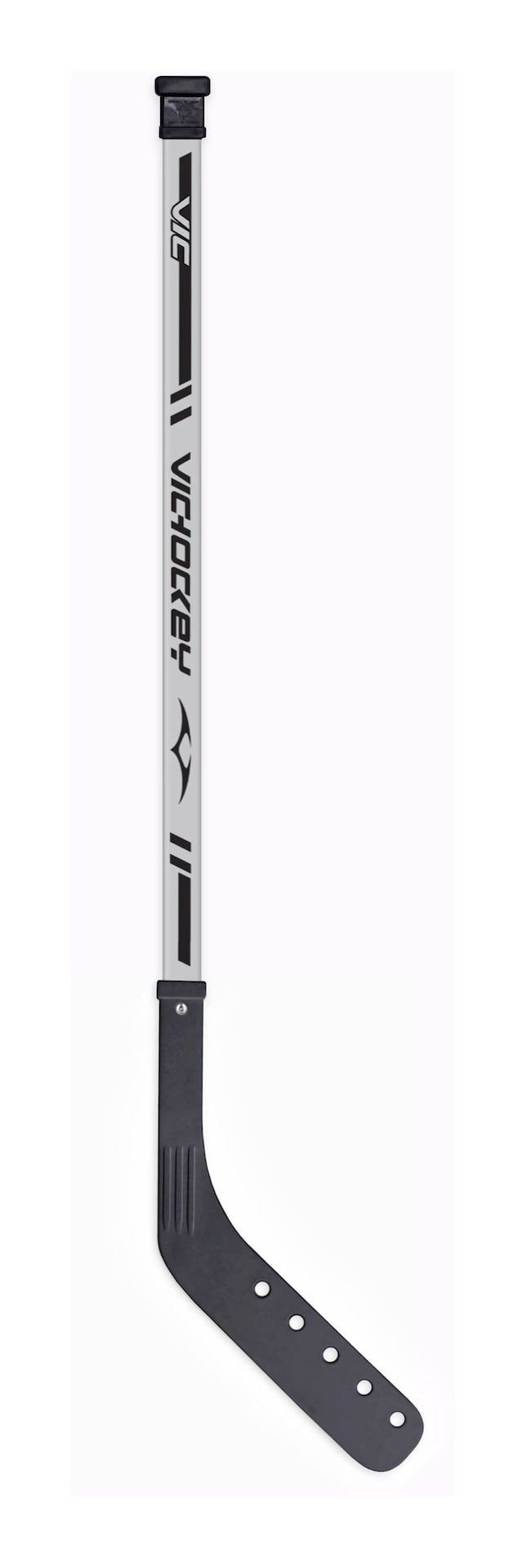 VIC Aluminum Shaft Street Hockey Stick with Plastic Blade, Youth, 42-in U3