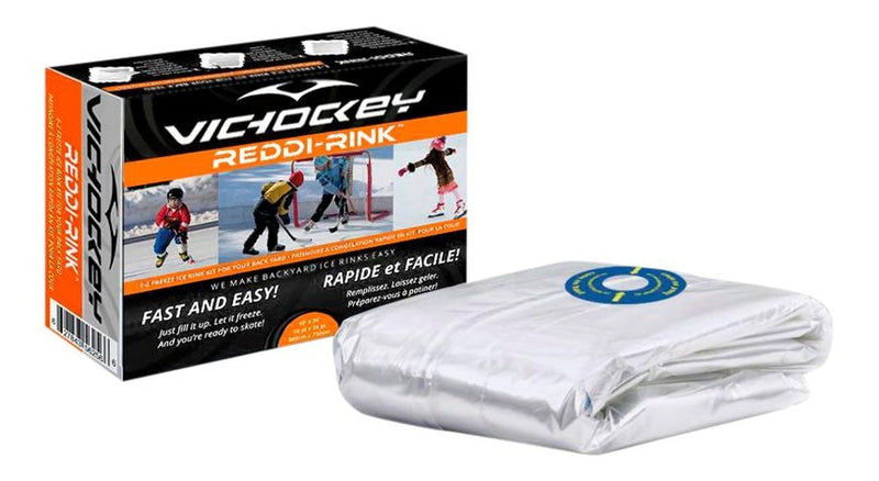 VIC Reddi-Rink EZ Freeze Ice Rink Kit, 10-ft x 20-ft J0