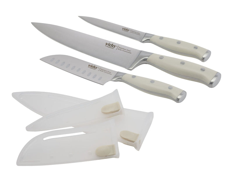 Vida 3PC KNIFE PACK WHITE M8