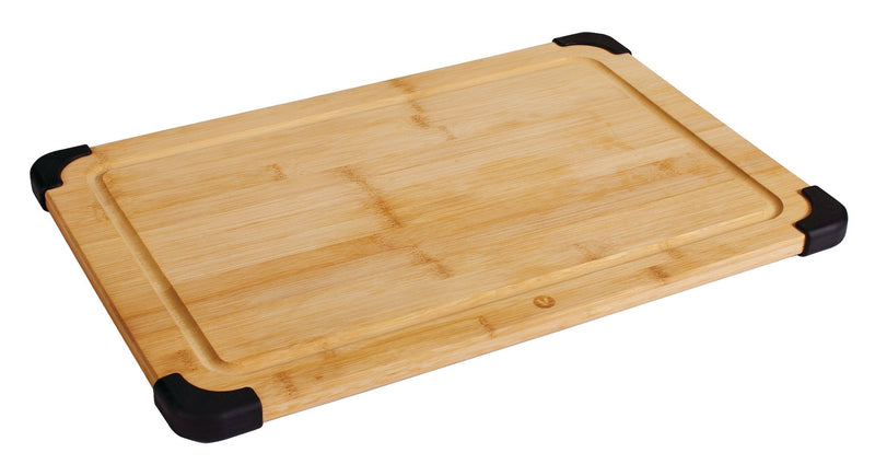 Vida by Paderno Bamboo Cutting Board, Non-Slip, 12-in x 18-in A2