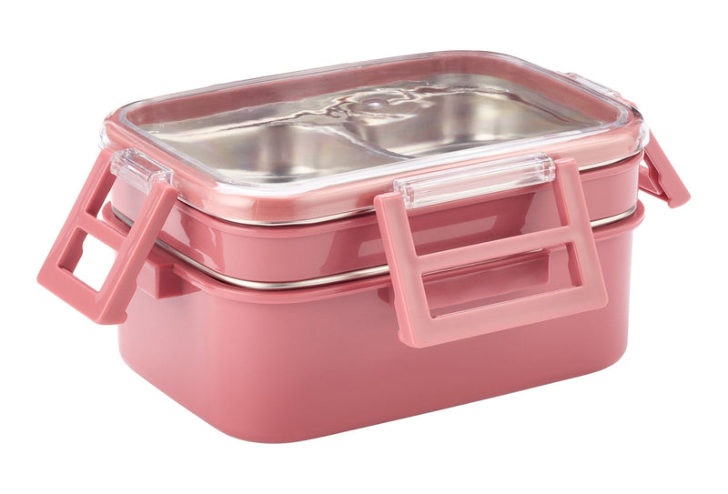 Vida by PADERNO Bento Lunch Container, Pink C0