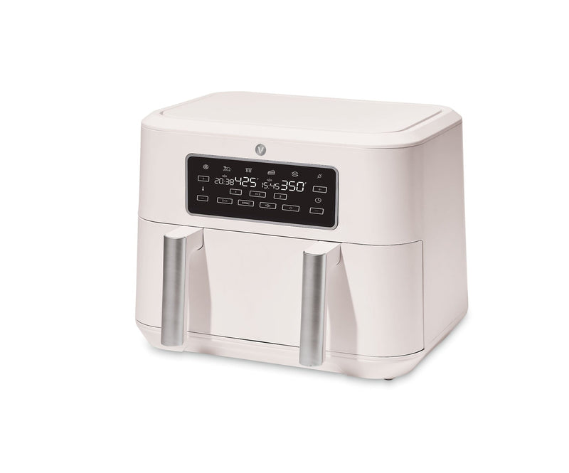 Vida by PADERNO Colour Series Trizone Air Fryer, Shortbread Colour, 9-qt P8
