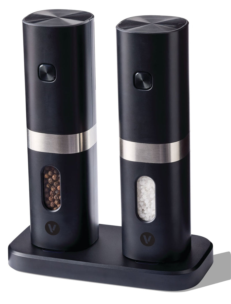 Vida By Paderno Electric Salt & Pepper Mill Set, 19.4-cm C1