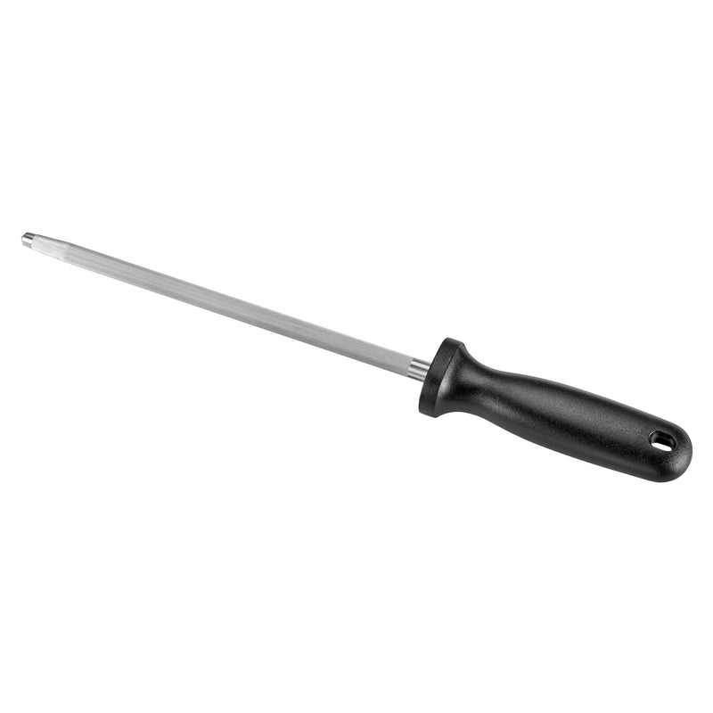 Vida by PADERNO Stainless Steel Knife Sharpening Steel, 8-in E0