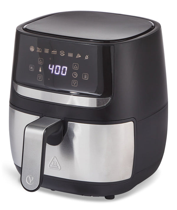 Vida by PADERNO Stainless Steel Non-Stick Air Fryer, 4-qt E3