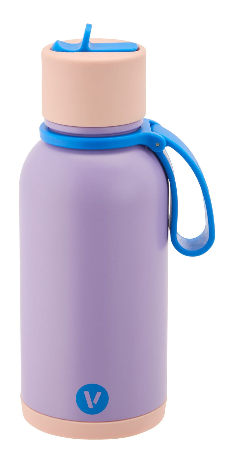 Vida by PADERNO Stainless Steel Water Bottle, Coral, 16-oz V4