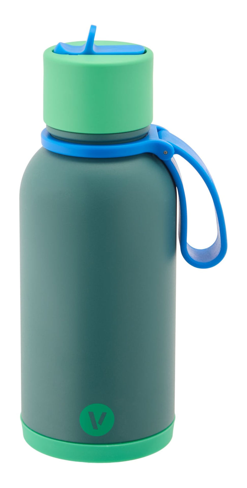 Vida by PADERNO Stainless Steel Water Bottle, Emerald, 16-oz W9