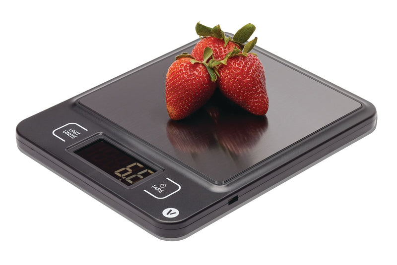 Vida by PADERNO USB Rechargeable Kitchen Scale, 11-lb P3