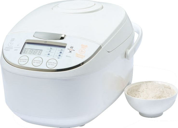Vida Fuzzy Logic Rice Cooker, Black Z9