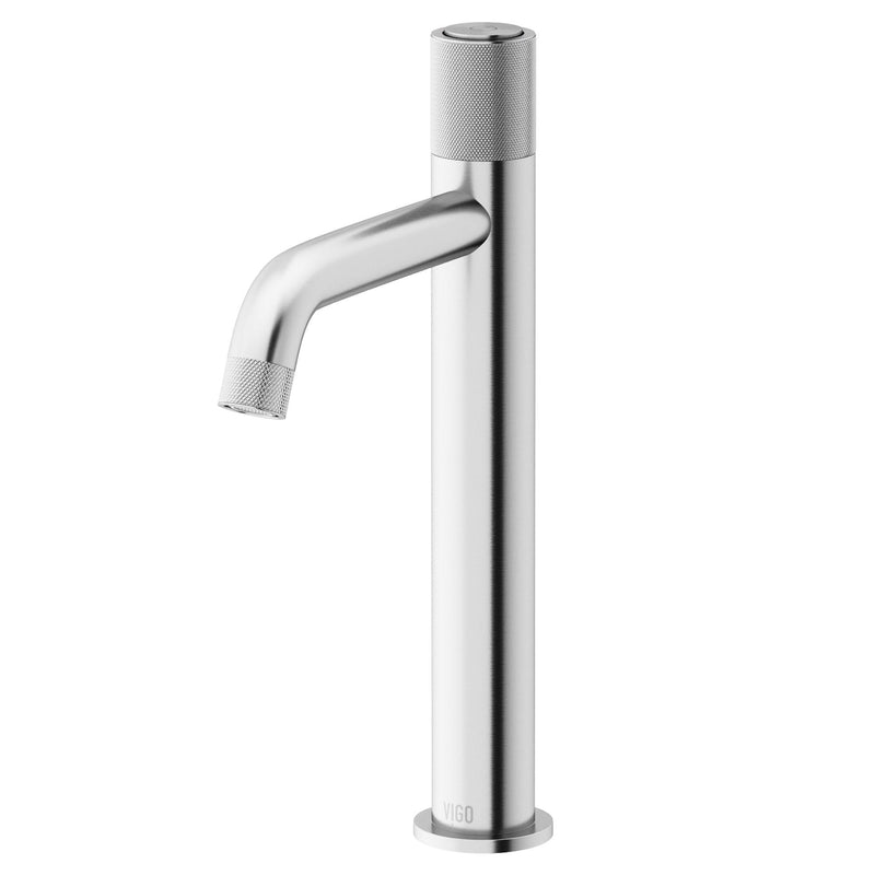 VIGO Apollo 10-in Vessel Bathroom Faucet, Various Finishes L2
