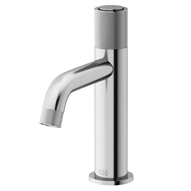 VIGO Apollo 8-in Single-Hole Bathroom Faucet, Various Finishes R4