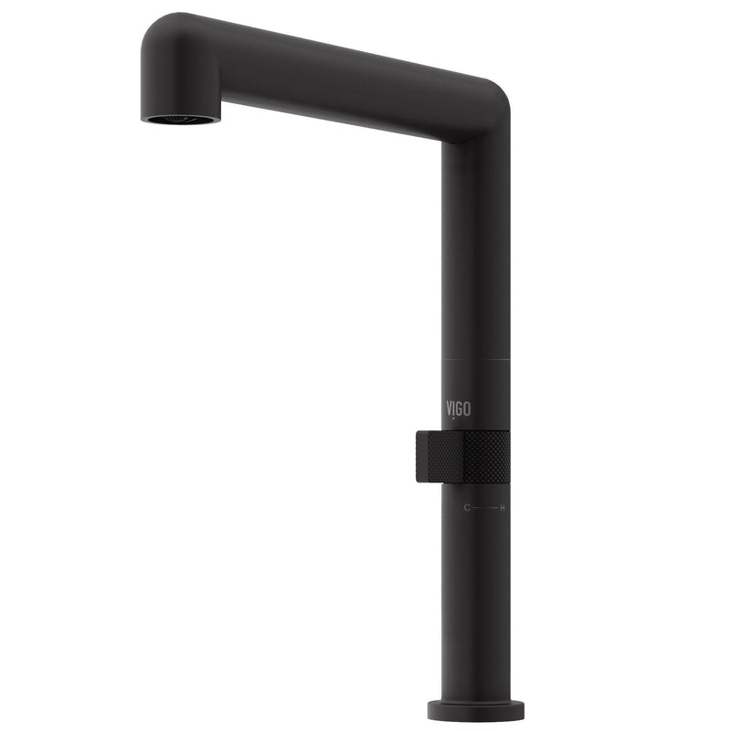 VIGO Bar 11-in Angular Kitchen Faucet, Various Finishes C5