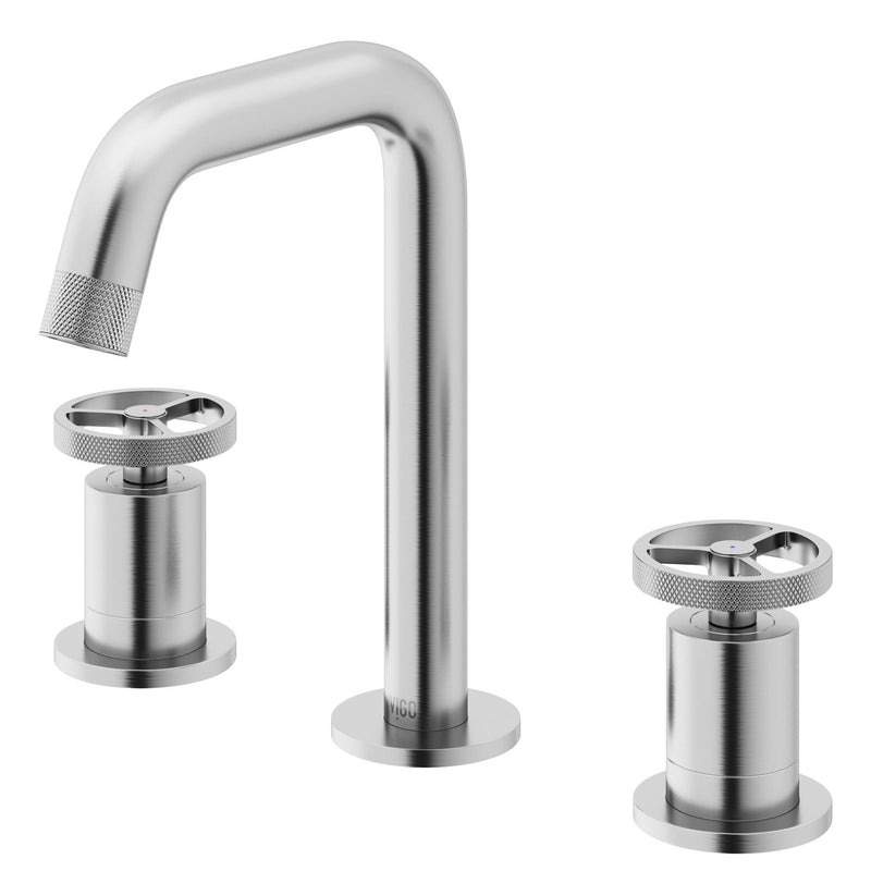 VIGO Cass 2-Handle Bathroom Faucet V8