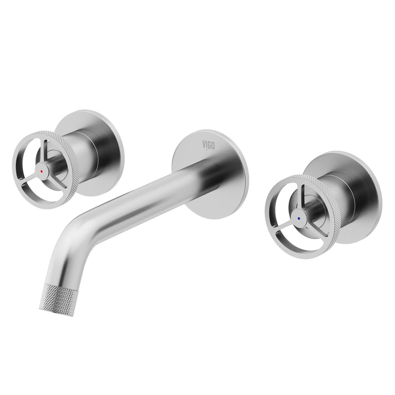VIGO Cass Wall Mount Bathroom Faucet P4