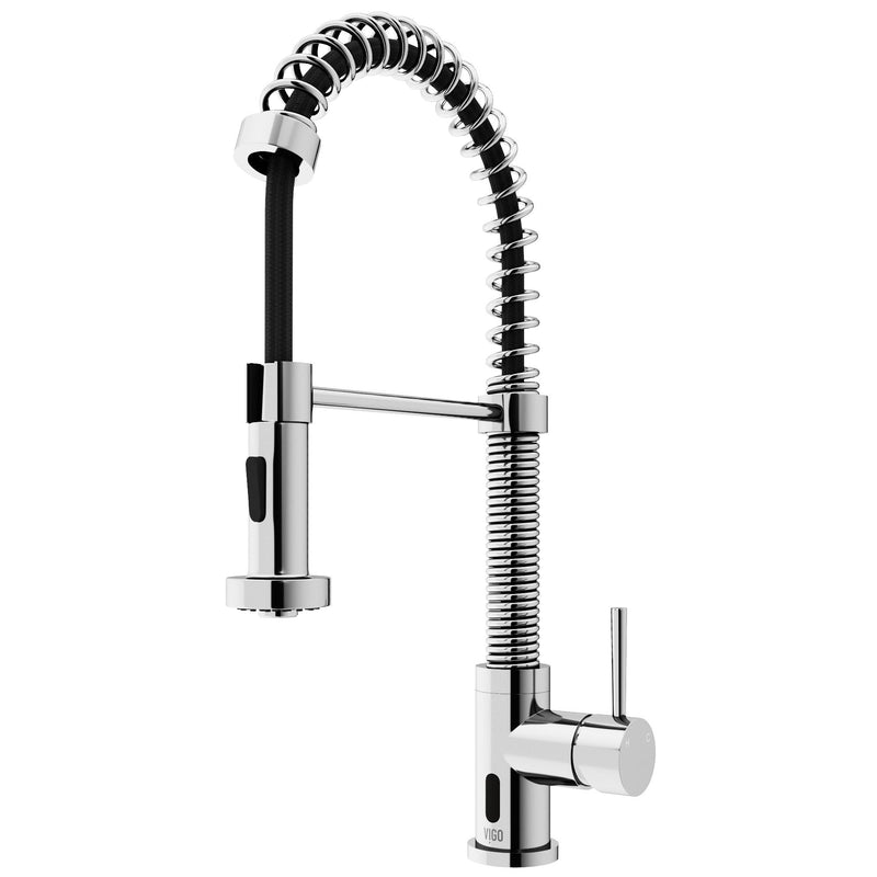 VIGO Edison 19-in Single-Handle Touchless Kitchen Faucet H6