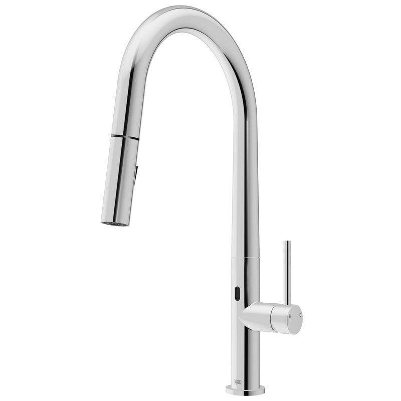 VIGO Greenwich 18-in Touchless Kitchen Faucet, Various Finishes T5