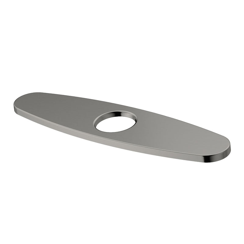 VIGO Kitchen Sink Faucet Hole Cover Deck Plate For 1 or 3 Hole, Stainless Steel, 10-in W9