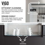 VIGO Oxford 1-Bowl Stainless Steel Apron Front Farmhouse Kitchen Sink with Accessories, 33-in