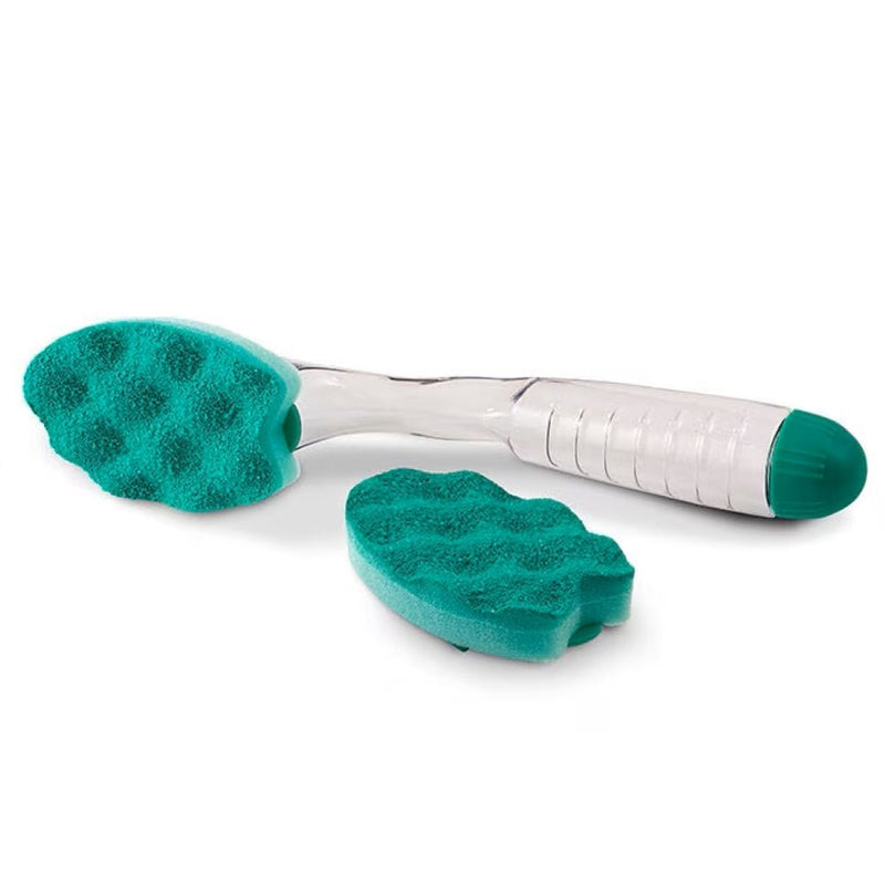 Vileda Scrunge Multi-Purpose Dishwand Value Pack with Sponge Refills O1
