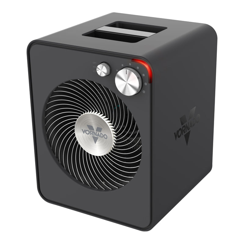 Vornado VMHi300 Whole Room Metal Heater with Adjustable Thermostat, Storm Grey R8