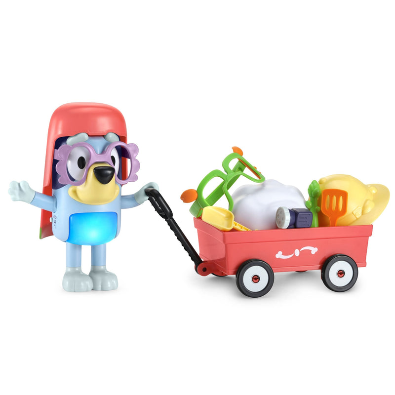 VTech Bluey Dress-Up Bluey Pretend Play Toy with Wagon U4