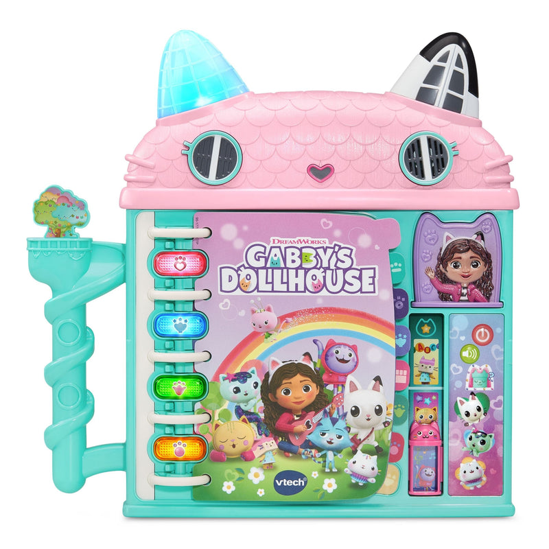 VTech Gabby's Dollhouse Cat-a-Vator Discovery Book, English A1