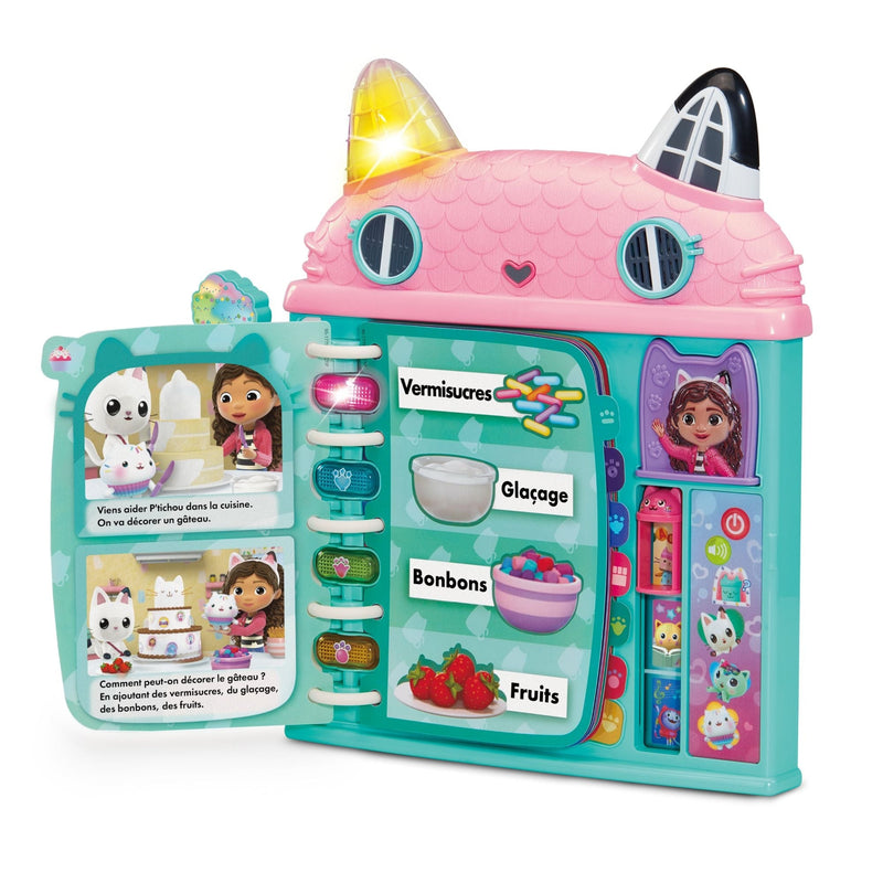 VTech Gabby's Dollhouse Cat-a-Vator Discovery Book, French R6