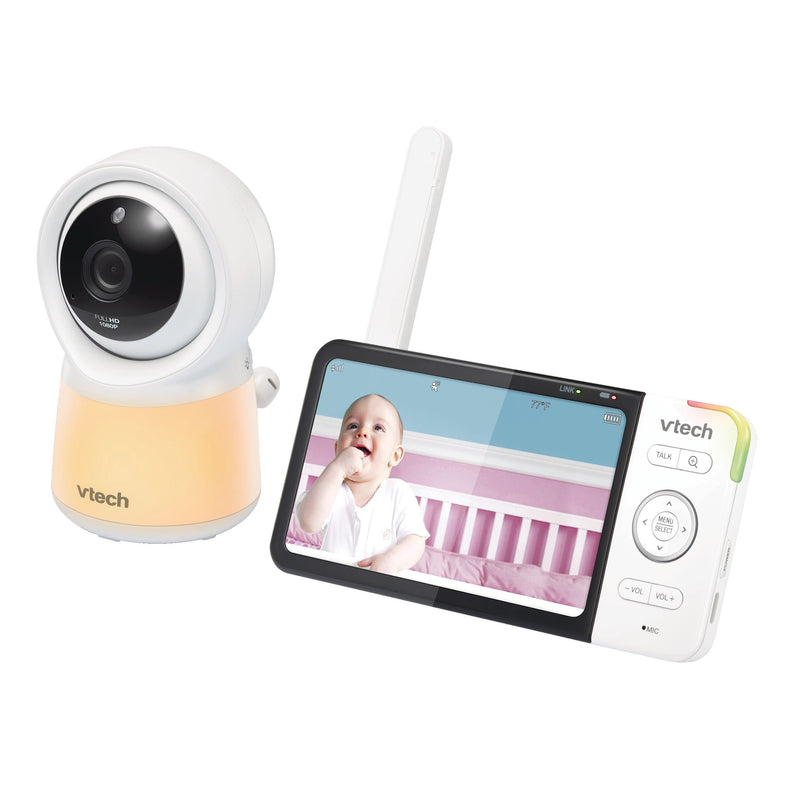 VTech RM5754HD Remote Access Fixed Digital Video Baby Monitor, 5-in P1