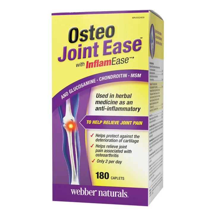 webber naturals Osteo Joint Ease, 180 caplets U1