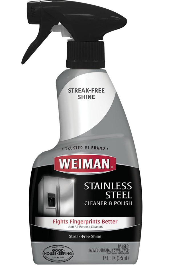 Weiman Stainless Steel Cleaner and Polish Spray, 355-mL I4