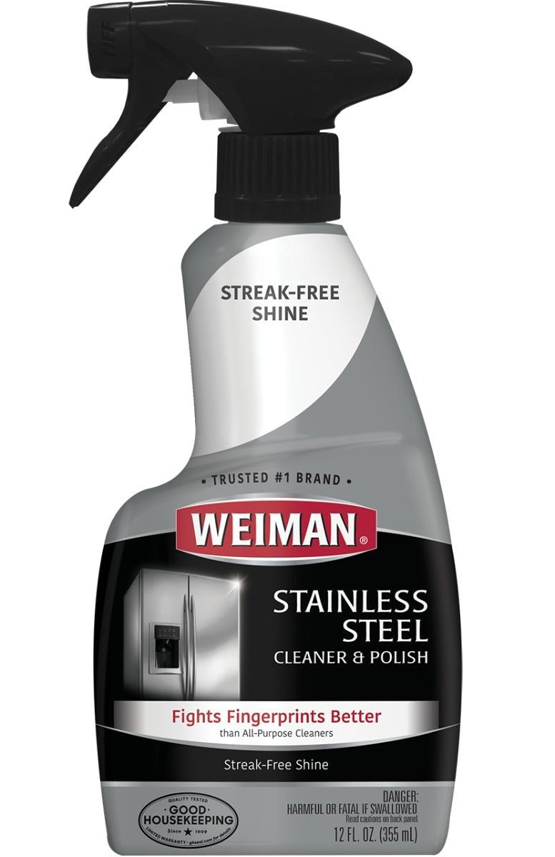 Weiman Stainless Steel Cleaner and Polish Spray, 355-mL I4